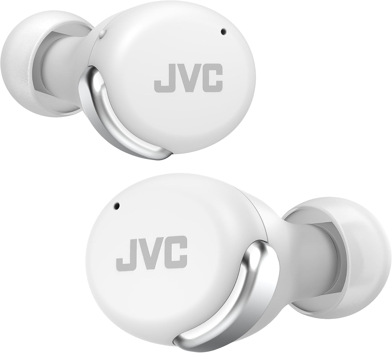 JVCKENWOOD HA-A30T-W Victor HA-A30T Wireless Earphones, Bluetooth, Noise Canceling, External Sound Capture Function, Includes Microphone, Waterproof, Low Latency, Telework, Unit Weight: 0.1 Oz (4.2 G) - Blue image number 5