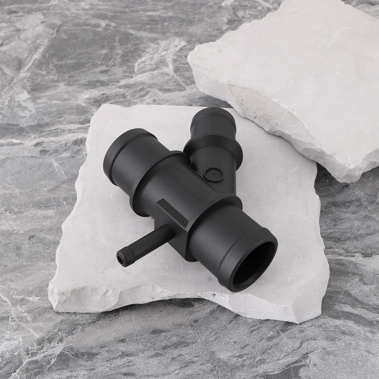 2Pcs Cooling System 4 Way Distributor Pipe 1K0121087H Compatible with VW Compatible with Audi image number 2