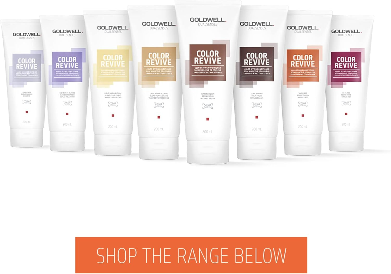 Goldwell Dualsenses Color Revive Colour Giving Conditioner 200 Ml, Cool Red - Cool Red image number 3