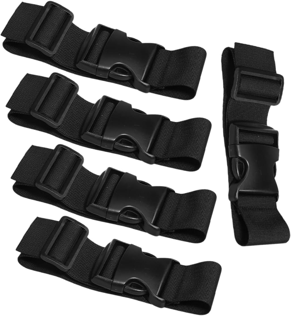 GALPADA 5Pcs Multifunctional Strap Backpack Straps Clips for Luggage Adjustable Replacement Heavy Duty Packing Quick Release image number 3