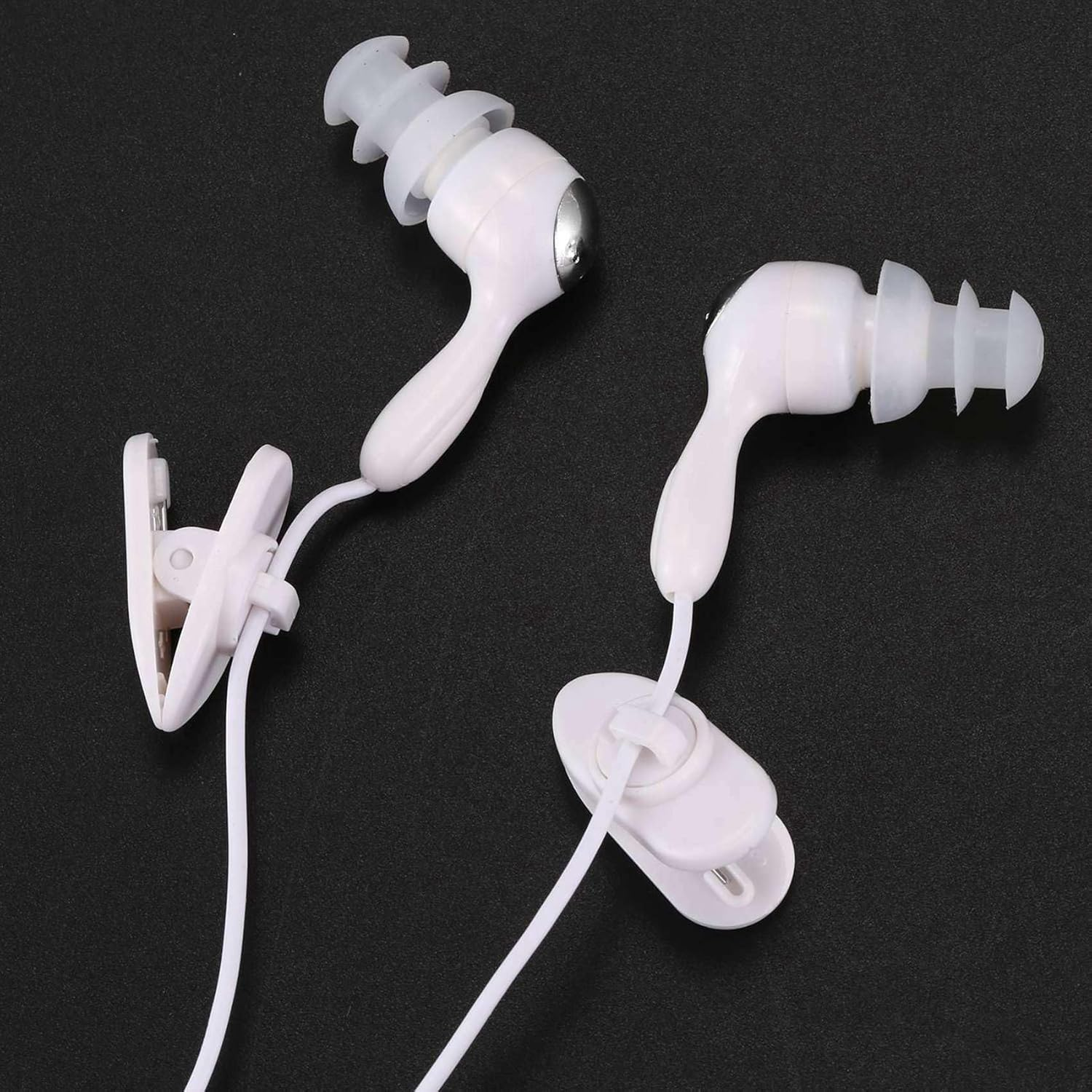 Mellisso 10X Water Proof In-Ear Headphone Earphone for MP3 MP4 Underwater White image number 6