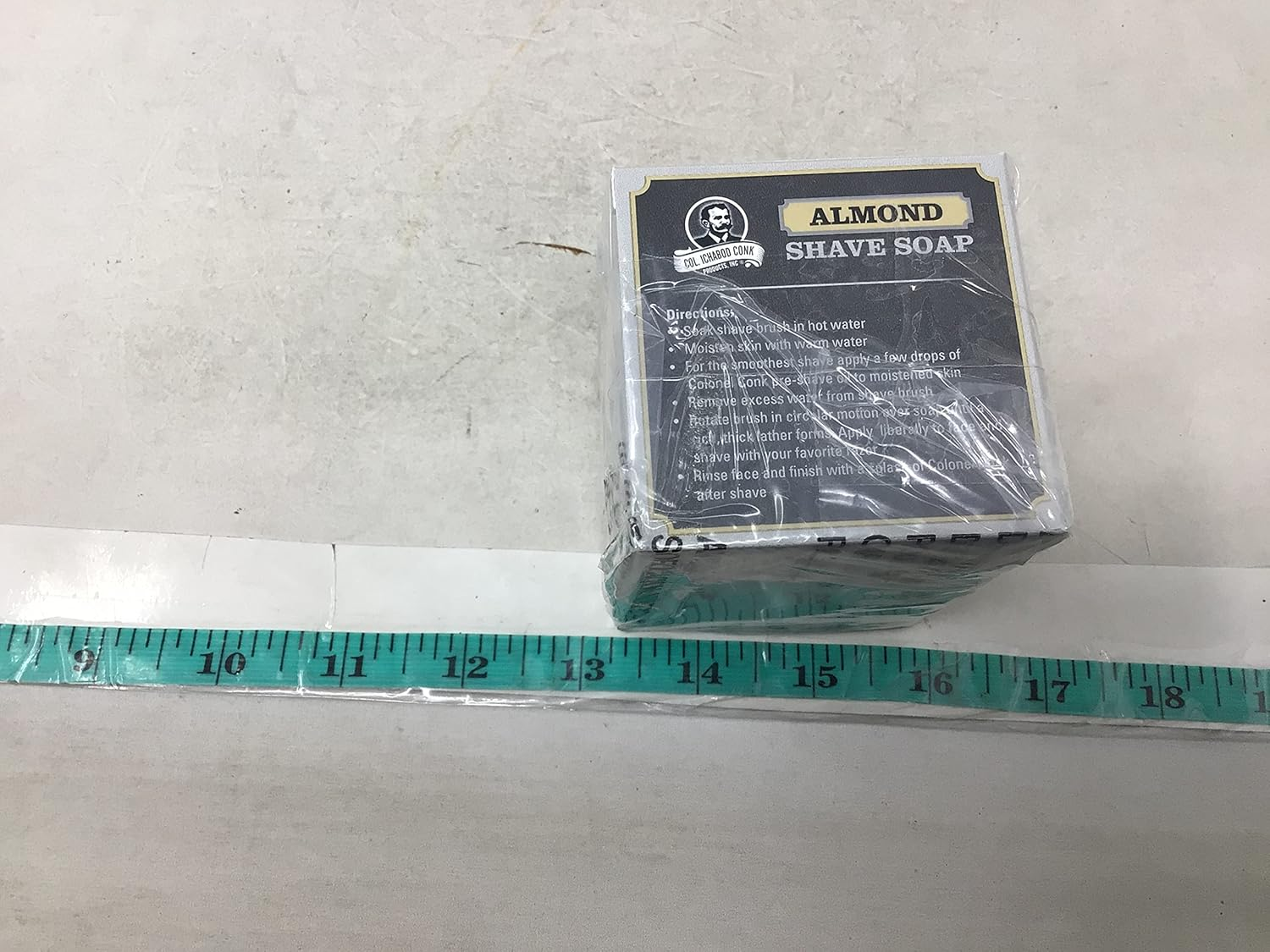 Col. Ichabod Conk Glycerin Soap (Almond 4 Pack) image number 3