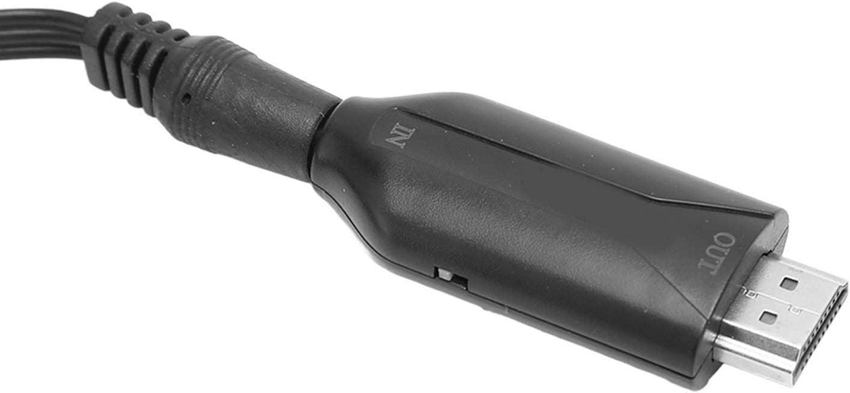 ASHATA N64 to Adapter, HD Video Converter for N64 with Power Cord, Plug and Play, Supports 720P 1080P Output image number 3