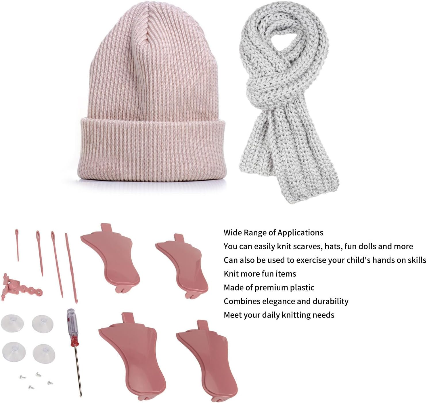 Knitting Machine Accessories round Loom Attachments for Sentro Jamit Premium Ideal Hand Knitting Enthusiasts Craft Lovers