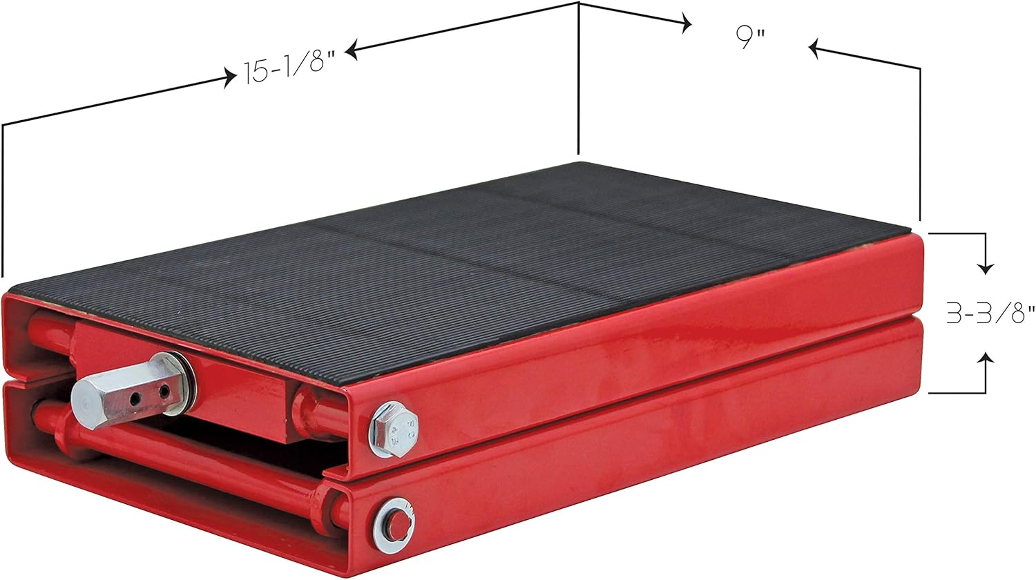 Extreme Max 5001.5044 1100 Lb. Motorcycle Scissors Jack - Wide image number 4