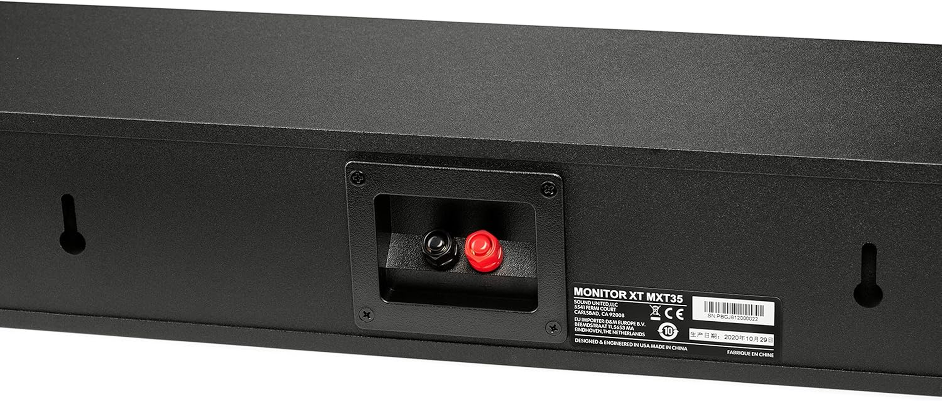 Polk Audio Monitor XT35 High-Resolution Center Channel Speaker, Hi-Res Certified Performance Speaker, Dolby Atmos & DTS:X Compatible image number 4