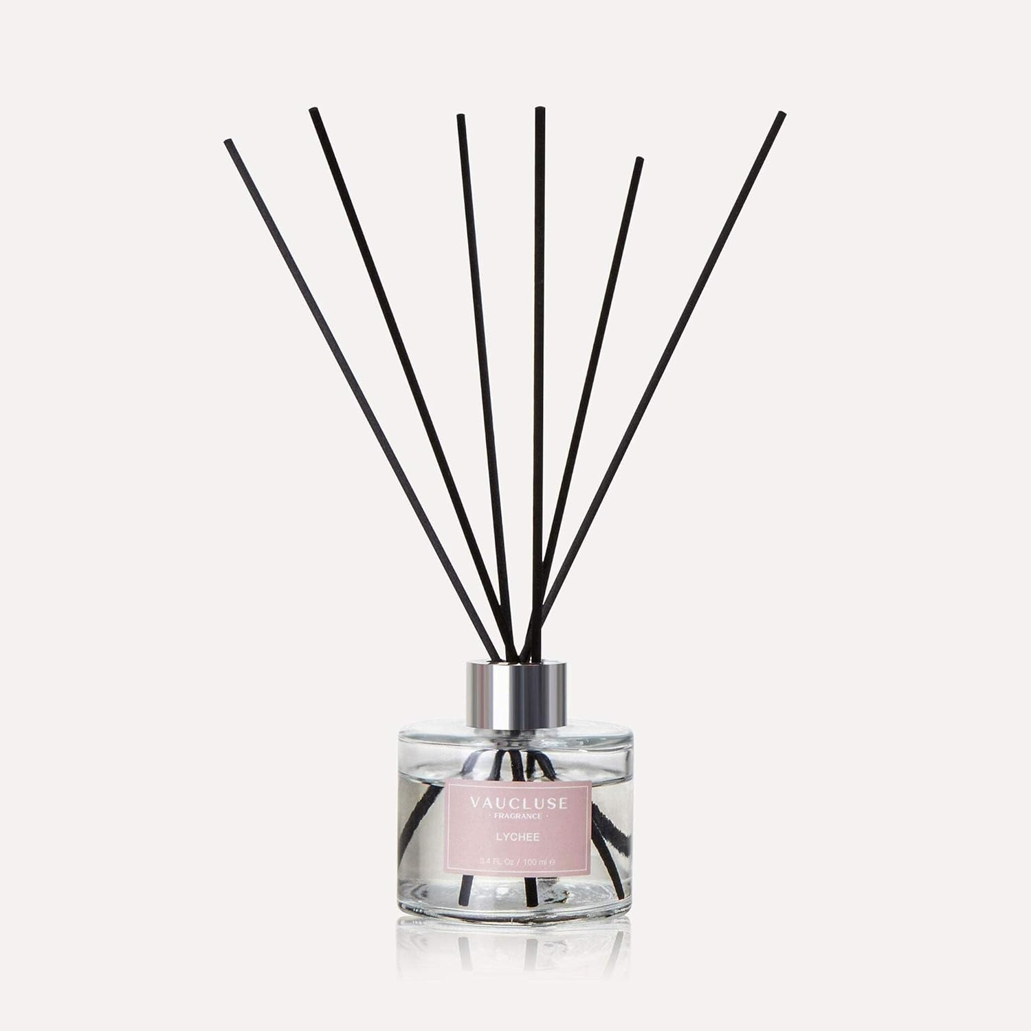 VAUCLUSE Lychee Scented Reed Diffuser 100Ml: Long-Lasting Fruity Floral Aroma, Reeds, Uplifts Mood, Perfect Home & Office Fragrance. Ideal Gift Choice. image number 3