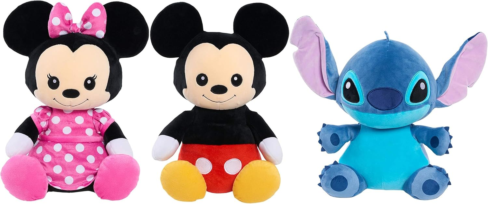 Disney Classics 14-Inch Stitch, Comfort Weighted Plush, by Just Play image number 3