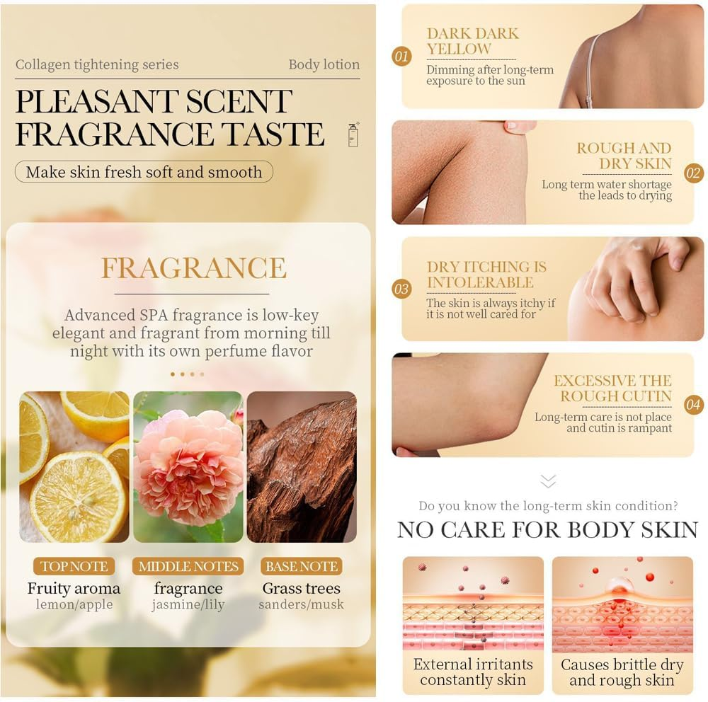 SADOER Collagen Firming Series Luxury Skincare Set, 6-Piece image number 2