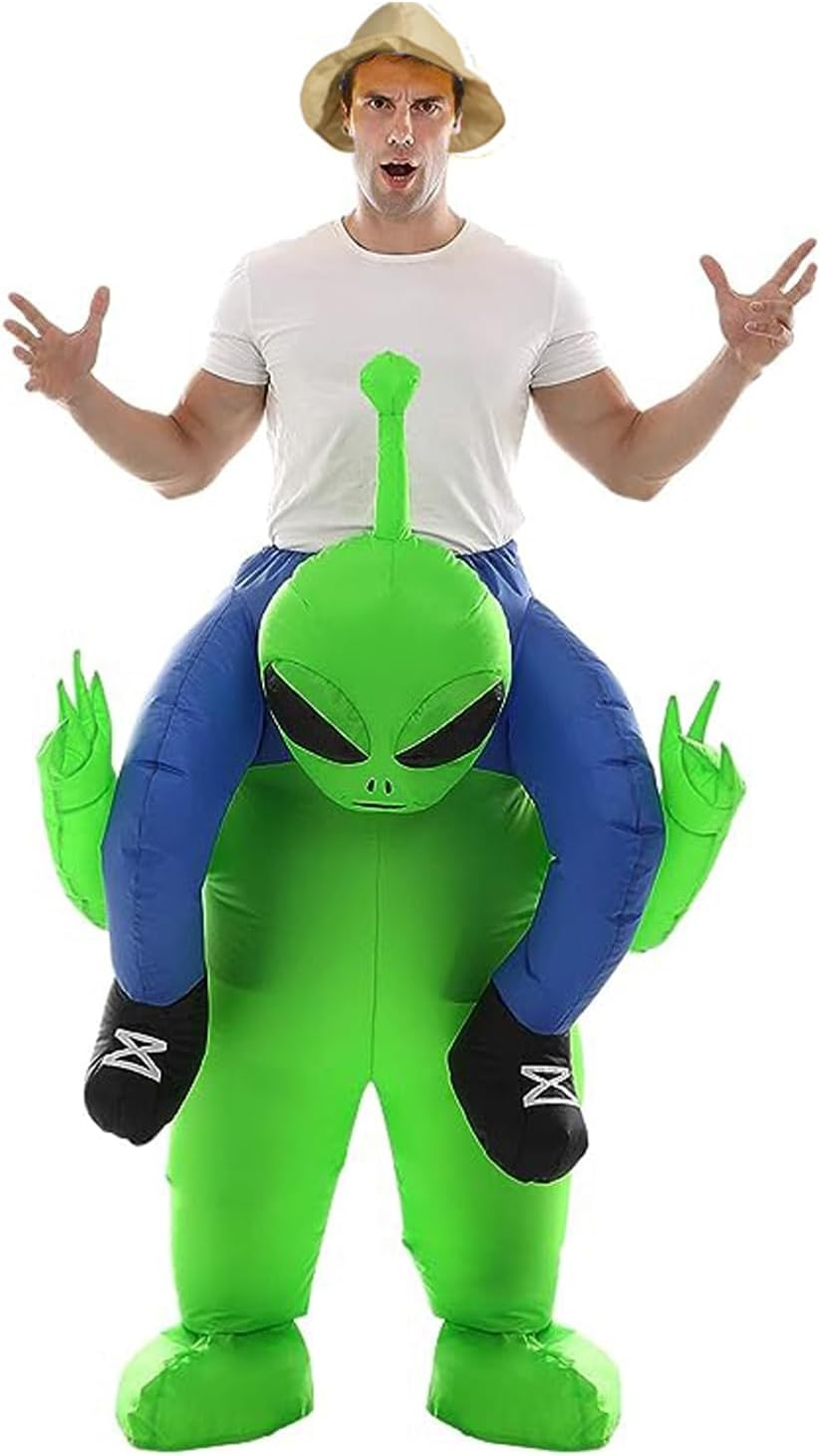 Inflatable Alien Costume, Alien Inflatable Costume Adult,Halloween Alien Costume Halloween Blow up Costumes image number 1
