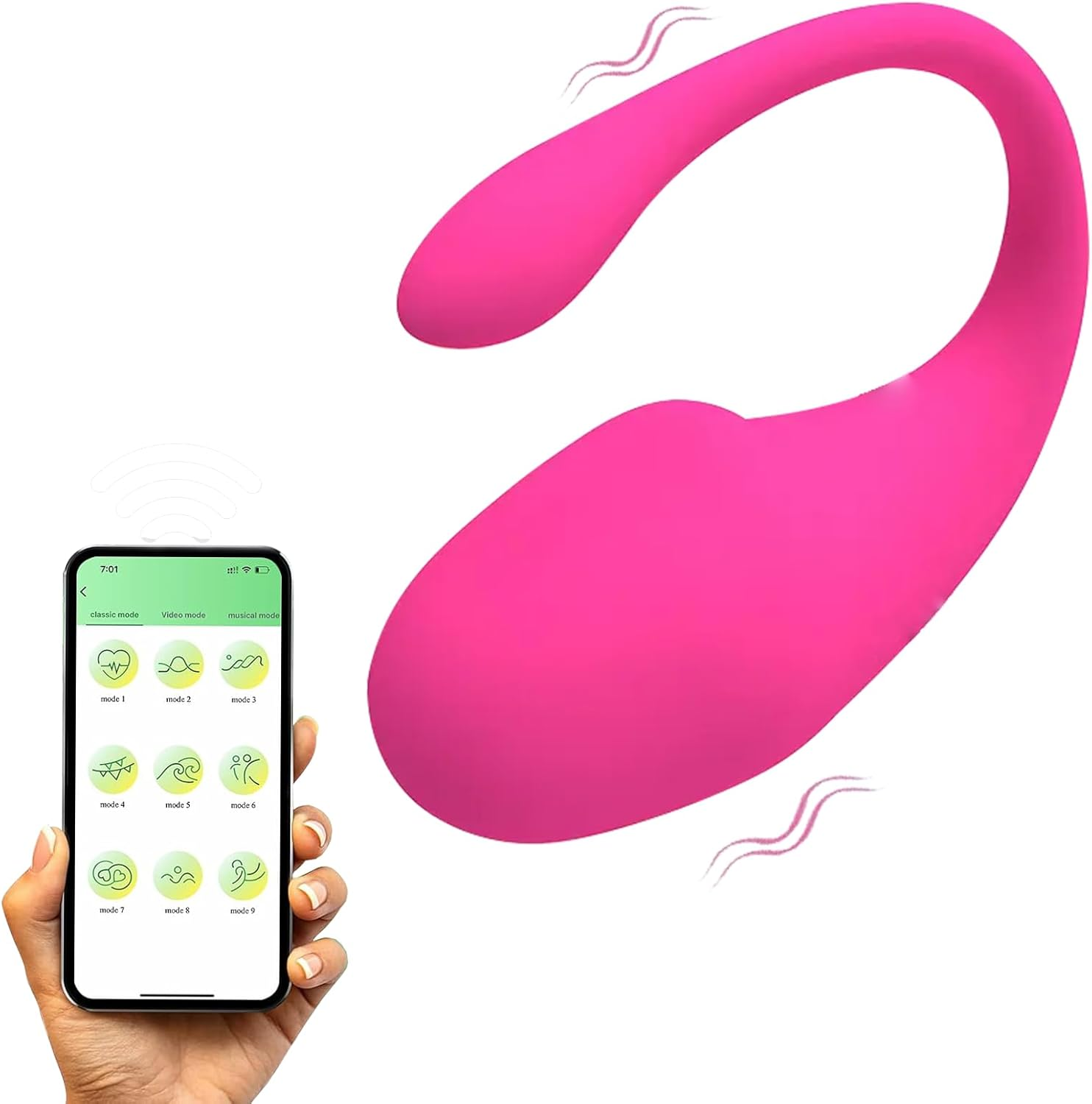 Zenvibe Rabbit Vibrator Sex Toy Women Bluetooth App Control Wearable Couple with 10 Vibrations Long Distance Rechargeable Waterproof Vibrator Clitoris Stimulator Erotic Massager Wearable Panty Device, Discreet, Quiet and Fun