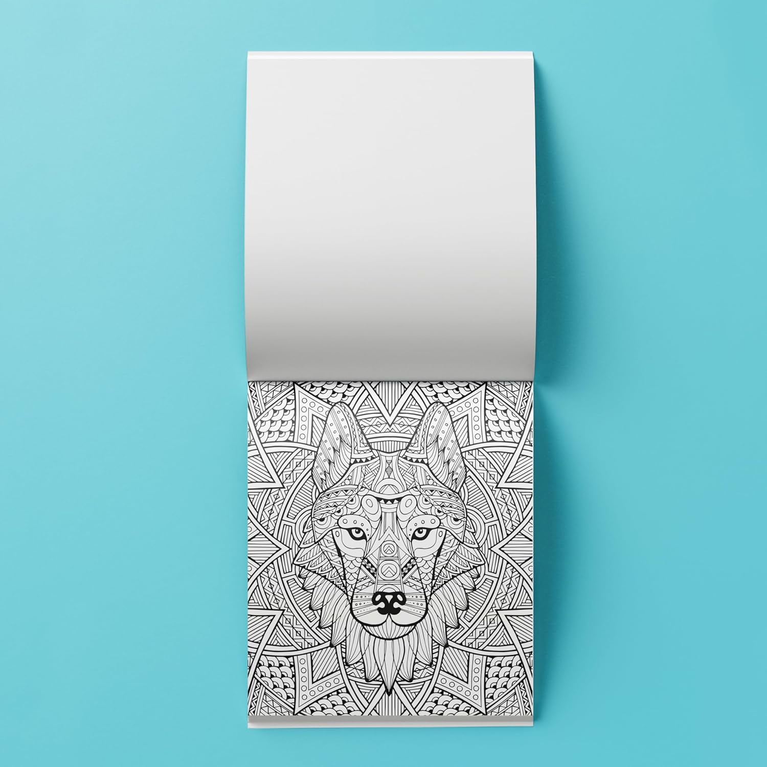 Art Maker Mandala Colouring Kit &ndash; 18 Colour, Metallic & Neon Pencils Included &ndash; Mindful Mandala Designs &ndash; Portable & Compact for Relaxation & Stress Relief image number 4