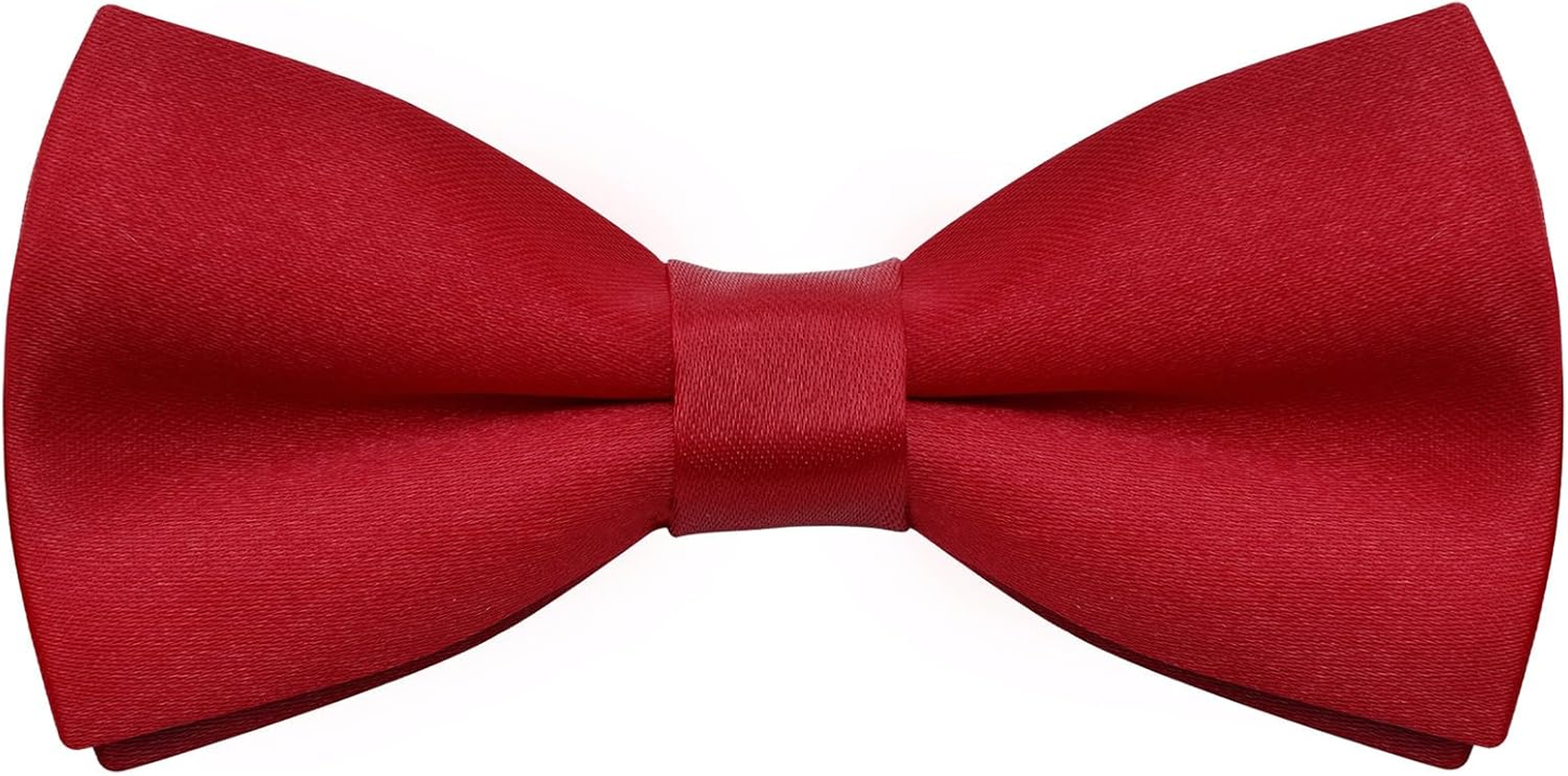 Kids Bow Ties Satin Toddler Bow Tie Adjustable Kids Solid Color Bowties for Boys School Wedding Party