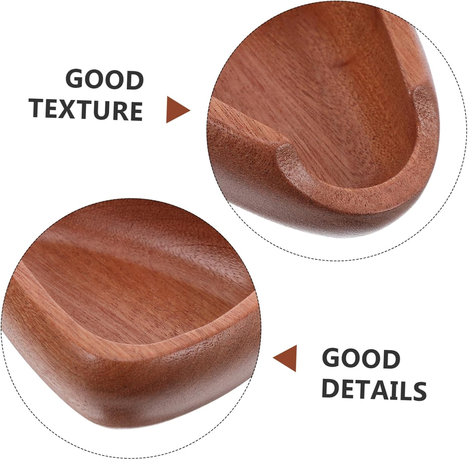 LABRIMP Wooden Coffee Bean Dosing Cup Set with Antistatic Spray Bottle Small Natural Wood Espresso Bean Weighing Bowl for Home Office Cafe Precise Coffee Powder and Tea Leaf Measurement image number 3