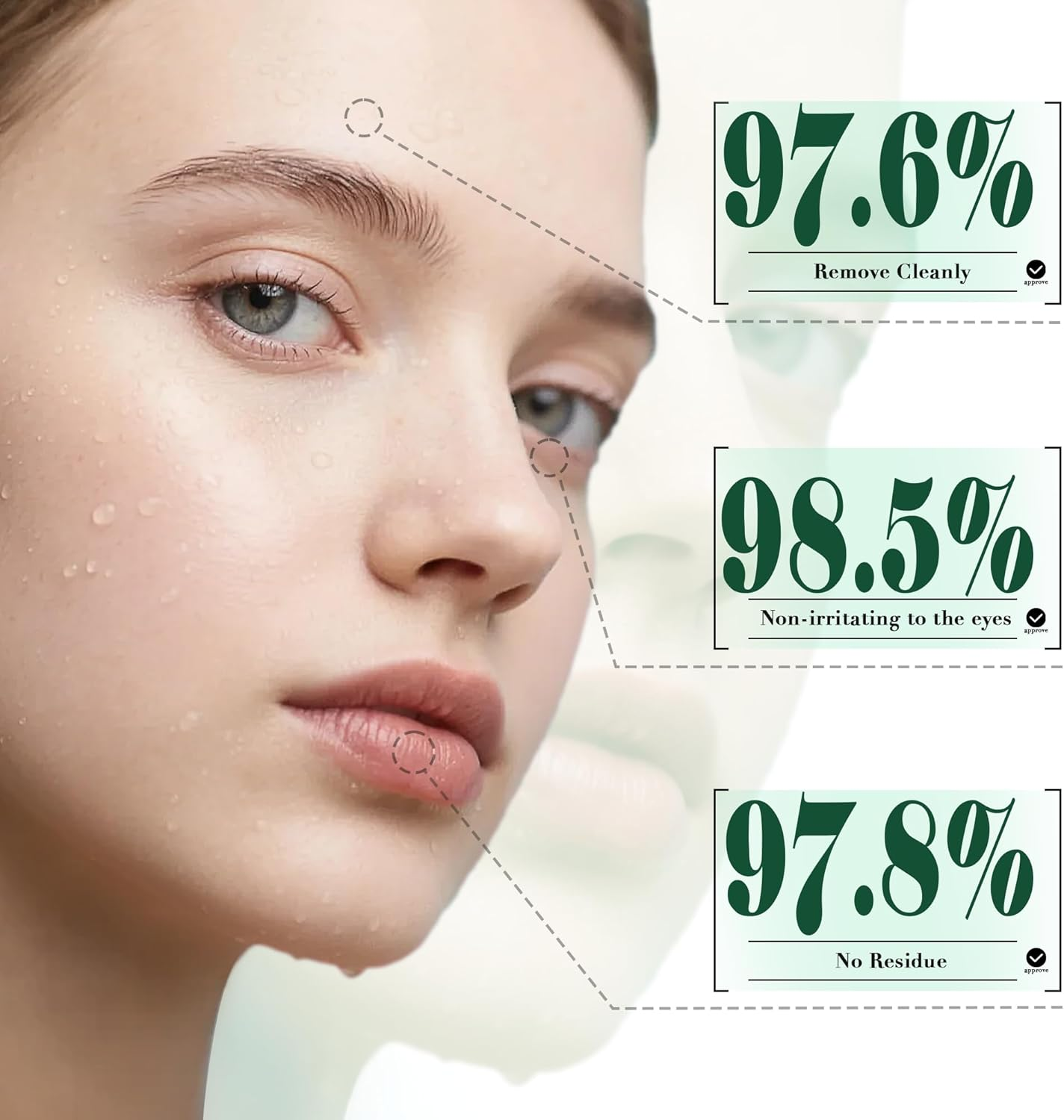 Veletine 2 in 1 Face Make up Cleasing Oil,Gently Remove Makeup,Melt Away Excess Oil,Clean and Moisturize Skin to Feel Softer,With Camellia Japonica,Suitable for All Skin Types.150Ml image number 6