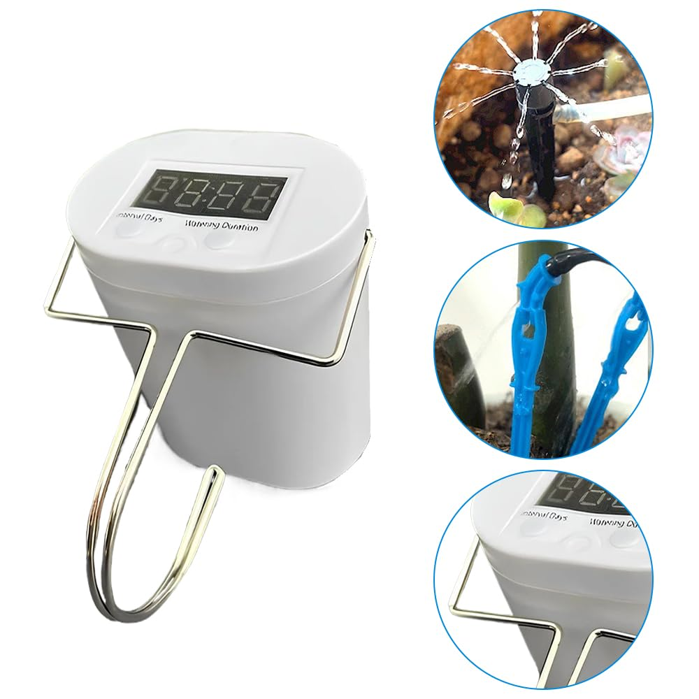 Intelligent Indoor Plant Drip Irrigation Tool,Automatic Watering Pump Controller,Automatic Watering Set,Self-Watering Devices Irrigation Kit,For Irrigation Garden Watering Lawn