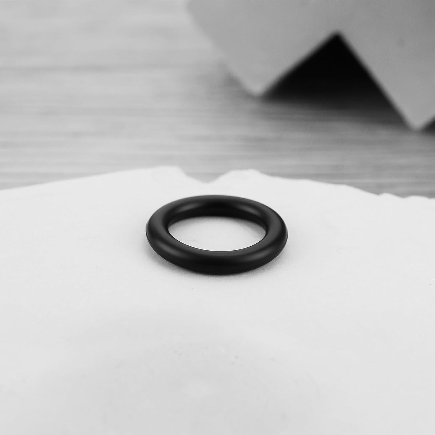 150Pcs Oil Drain Plug O-Ring 11105 Compatible with Harley-Davidson 9.5X14X2.25Mm Black image number 4