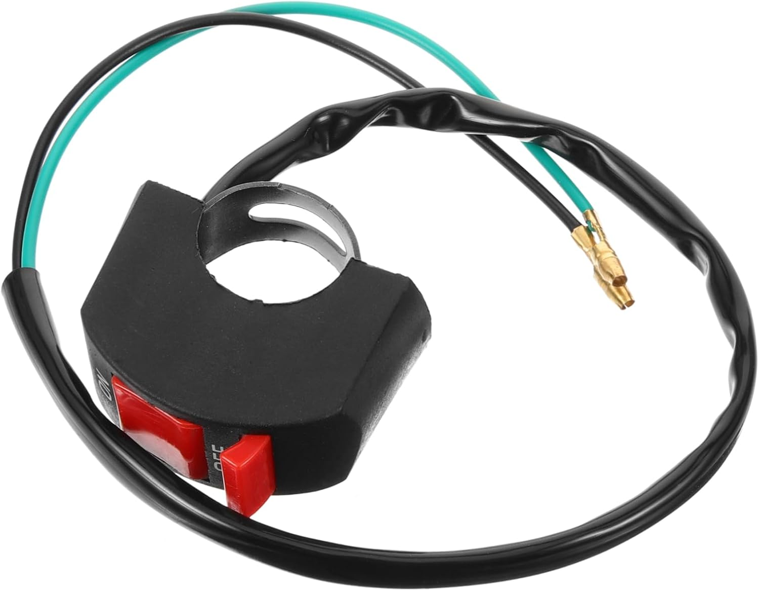 Mikinona Modified Switch for Motorcycle Handlebar Toggle Switch Led Headlight Compatible for Motorbike Lighting Control image number 1