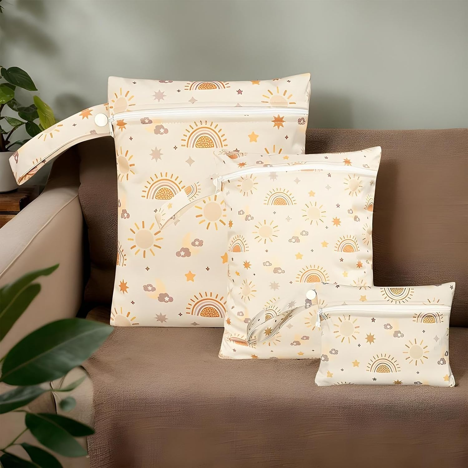 Wet/Dry Bag, Swimming Bag Set of 3, Waterproof Changing Bag for Kids Outdoor Activities, Swimming Pool, Camping, Sports Travel with Swimsuit Bag, Single Attributes, Siehe Beschreibung, See image number 1