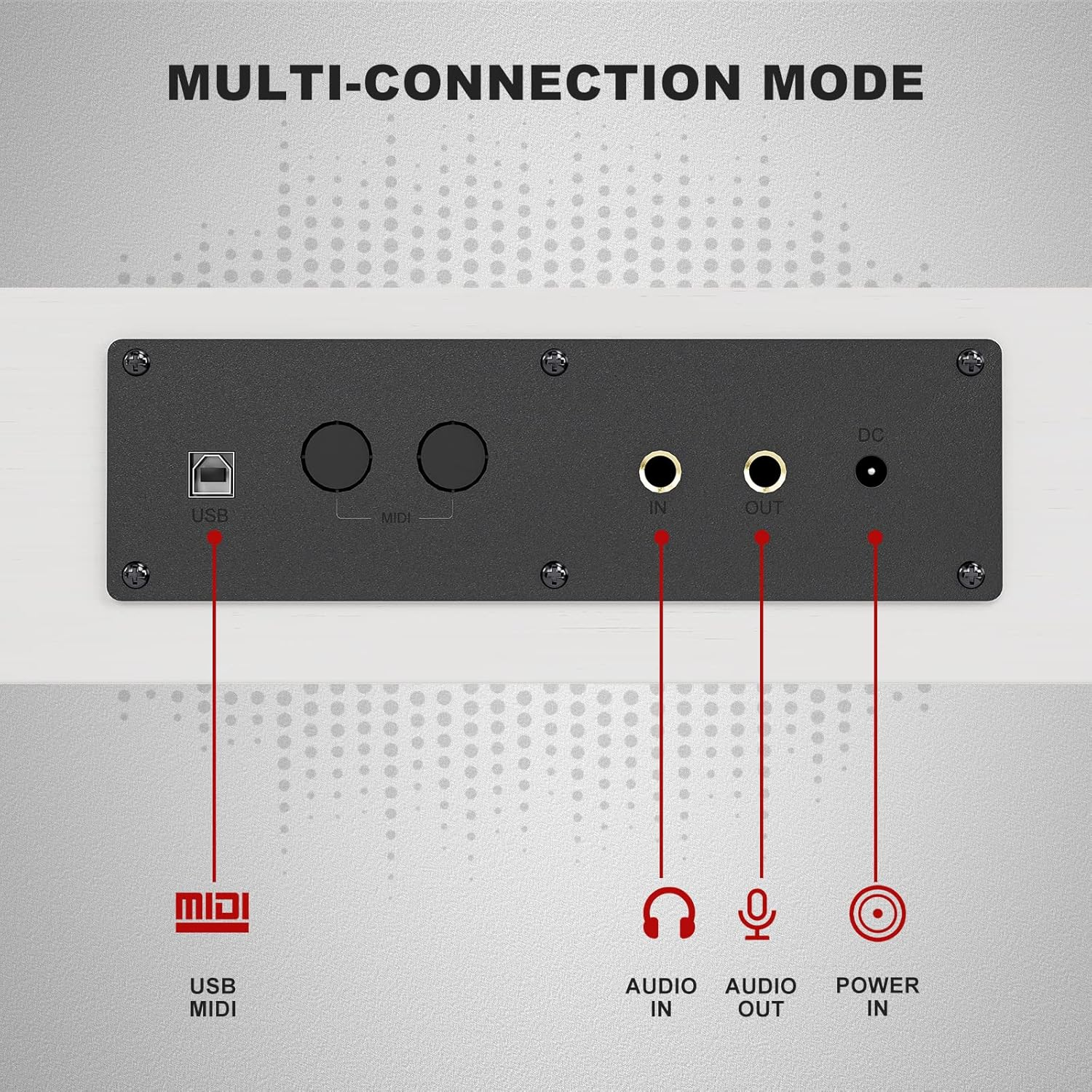 88 Key Hammer Weighted Digital Piano with Bench, UMOMO UMP-716 Beginner Electric Piano Keyboard with USB & MIDI, White - Black image number 4