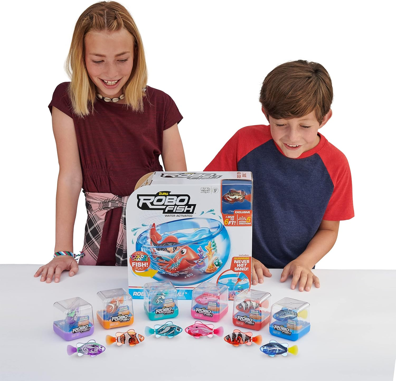 Zuru Robo Fish Playset Assorted image number 2