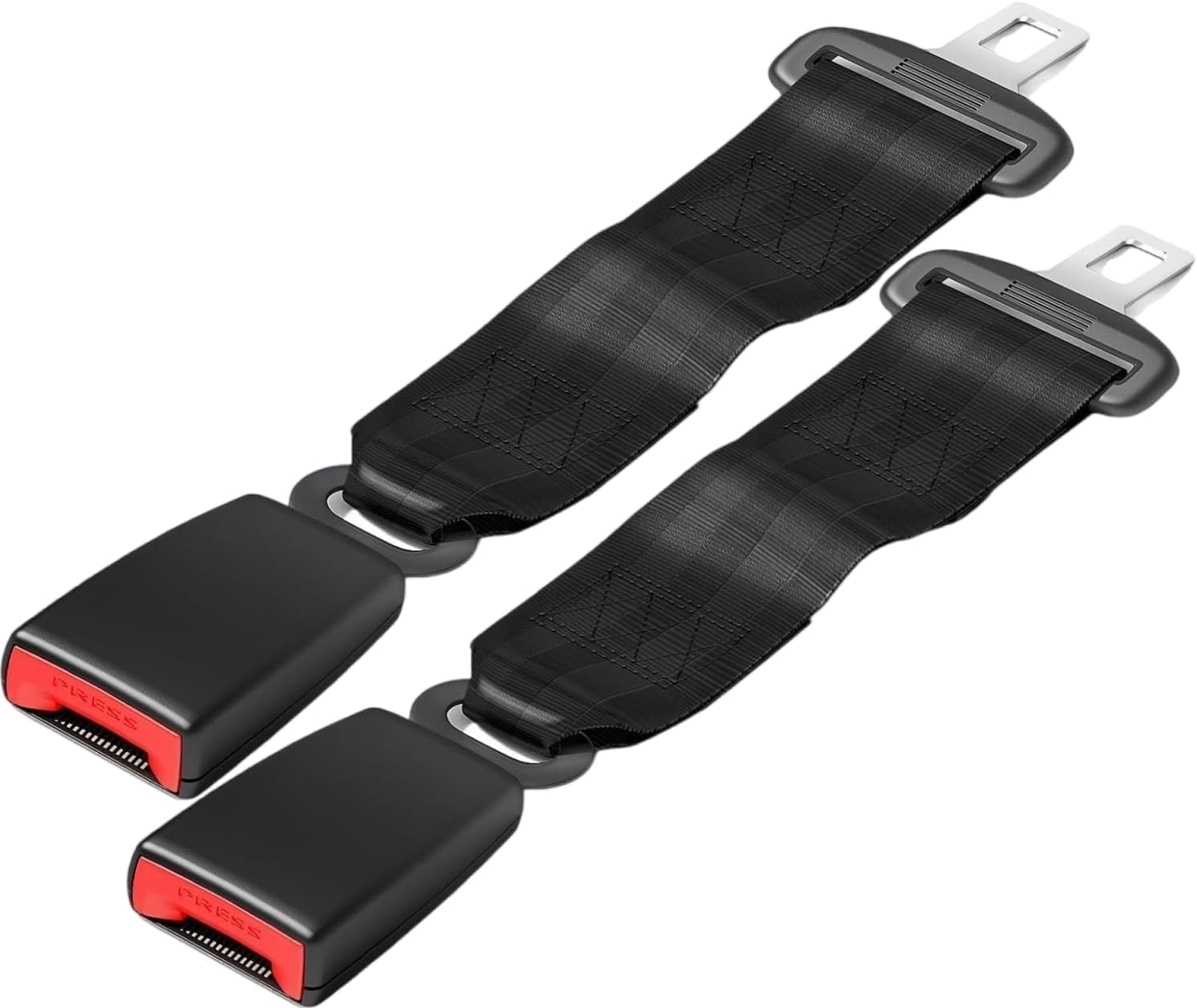 2 Pcs Universal Car Belt Shoulder Extender Strap Pad, 23CM Soft and Comfortable Shoulder Strap Accessory for Auto Interiors image number 1