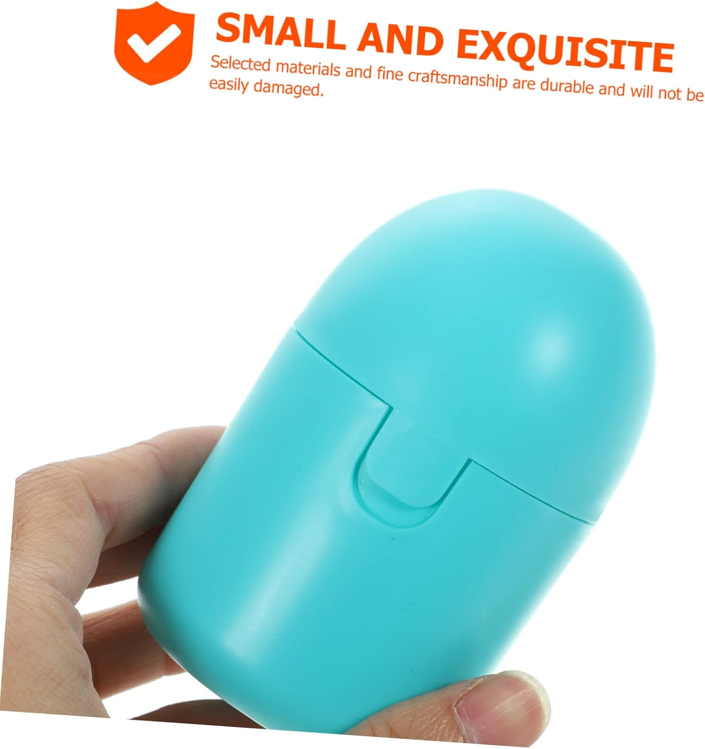 OATIPHO 2Pcs Storage Box Disinfection Function Blue Microwave Sterilizer for Women&rsquo;S Personal Supplies Period Organizer and Cleaner - White image number 3