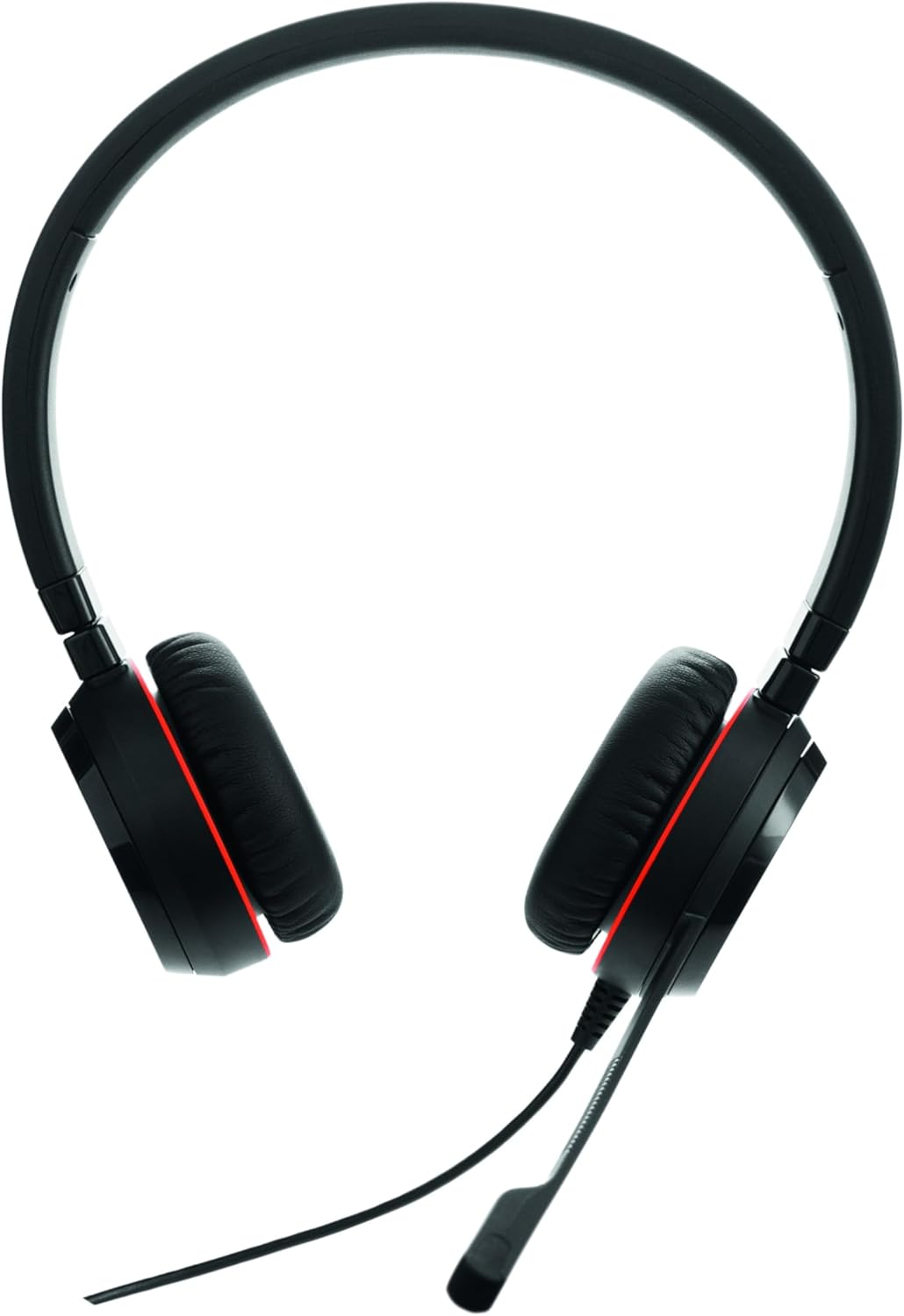 Jabra Evolve 20 SE Wired Headset - Advanced ANC in Microphone - Passive Noise Cancelling - Rich, Immersive Sound - UC Certified on Ear Wired Office Headphones with Mic - Latest USB 4 PC & Mac image number 2