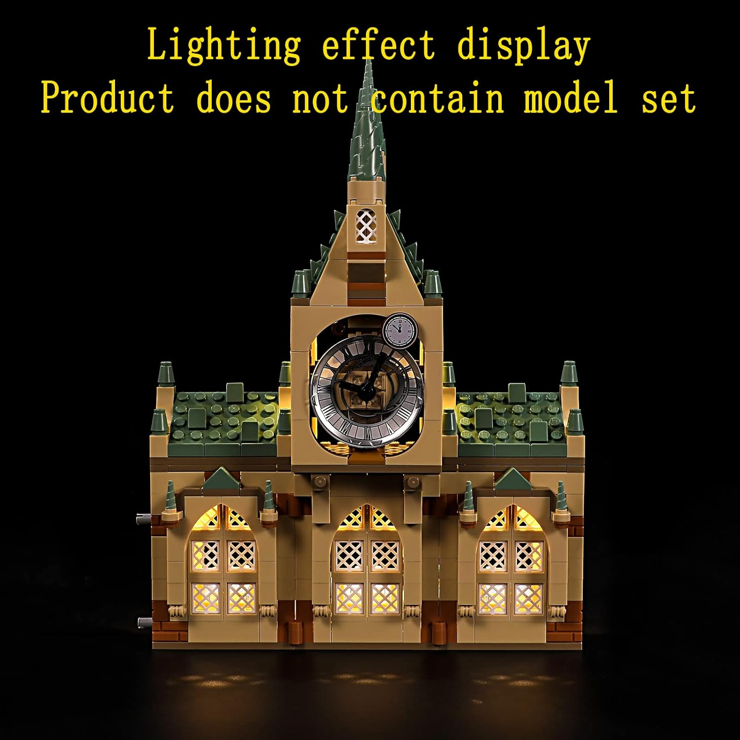 GEAMENT LED Light Kit Compatible with  Harry Potter Hogwarts Hospital - Lighting Set for 76398 Building Model ( Set Not Included) image number 3