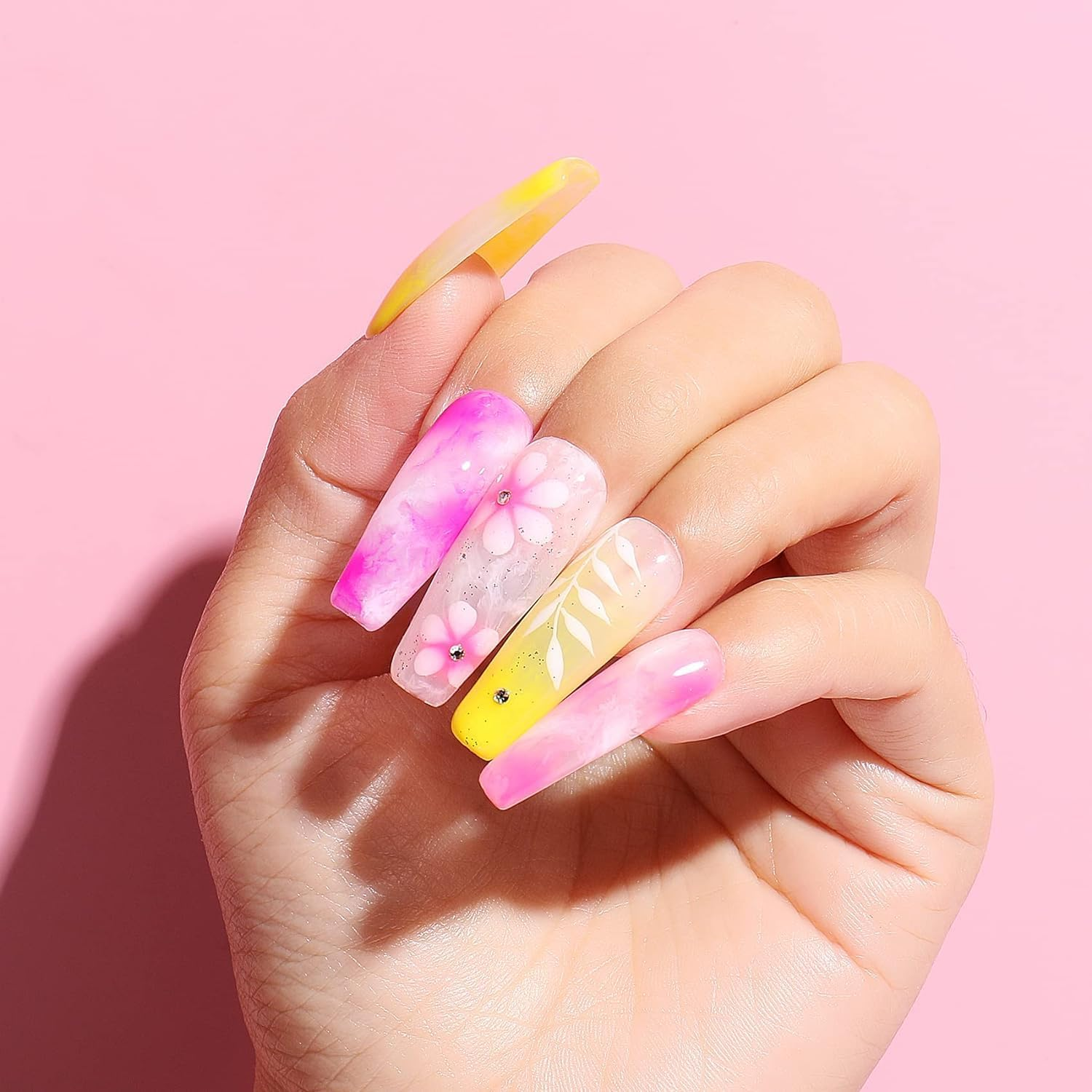 AIMEILI Soak off UV LED Gel Nail Polish Neon Multicolour/Mix Colour/Combo Colour Set of 6Pcs X 10Ml - Kit Set 11 image number 1