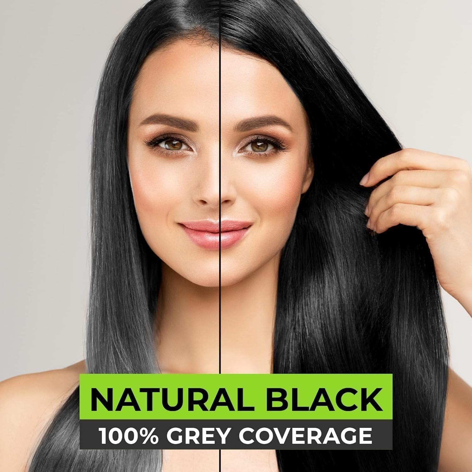 Vcare Super Eazzy Hair Colour Shampoo for Women and Men 180Ml | Only 5 Minute Root Hair Dye Coloring Kit Head, Moustache, Beard, Hands, Chest | No Parabens, Ammonia and Sulfates (Natural Black) image number 6