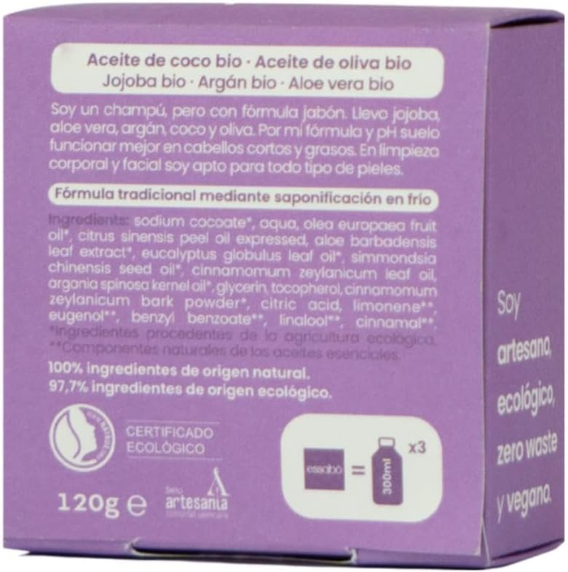 Beltran Soaps Champu Eco Solid 24 Pack 120 G image number 1