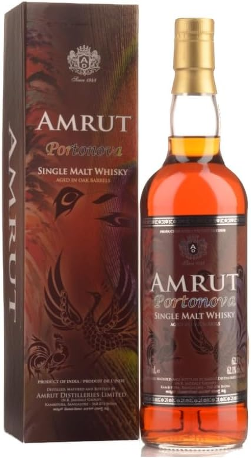 Amrut Portonova Cask Strength Single Malt Indian Whiskey 700Ml