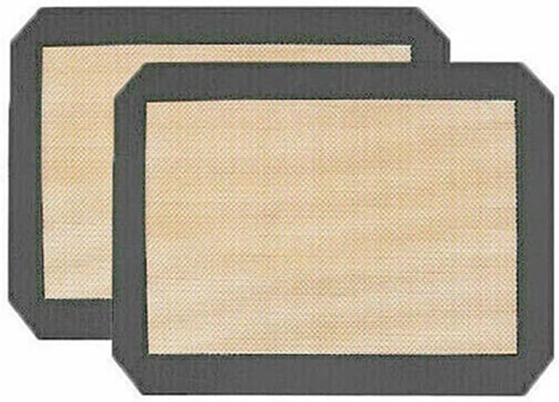 AIMALL Non-Stick Silicone Baking Mat Large Scale Cake Silicon Bakeware Dough, Durable Bakeware, Oven Safe, Easy Clean, Set of 2 or 4