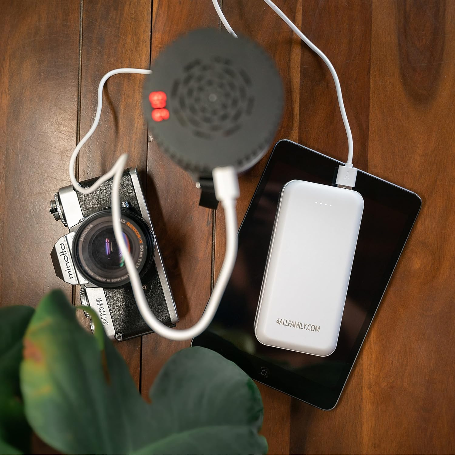 4ALLFAMILY 20000Mah Portable POWERBANK | Engineered Specifically to Fit USB Version Coolers Upgraded and Classic Medicine Cooler Travel Case | Compatible with Most Other Gadgets image number 3