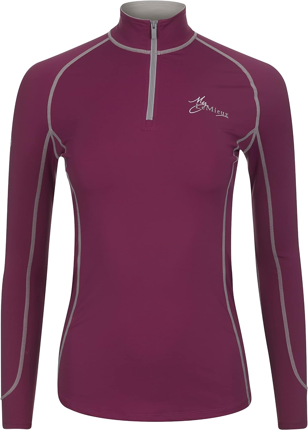 Lemieux Women&rsquo;S Base Layer Top in Black - Long Sleeve Athletic Thermal Shirts -Equestrian Apparel & Gear for Horseback Riding