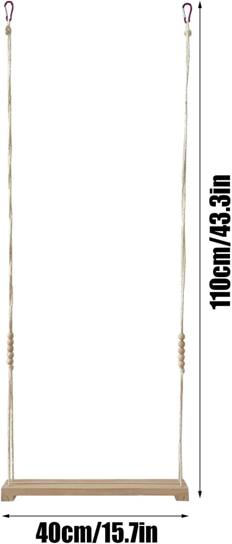 Chicken Swing, Poultry Run Swing, Wooden Chicken Wood Stands, Chicken Perch Ladder for Chickens Rooster Poultry Parrots image number 5