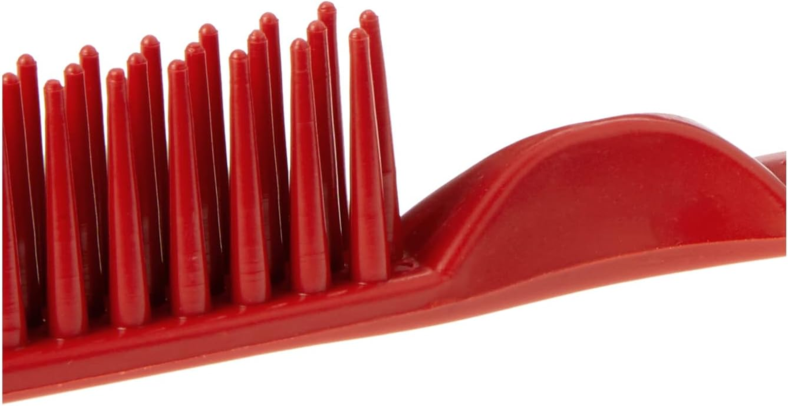 Cocoblack Naturals 3 Row Styling Comb for Detangling, Defining and Separating Curls (Red) image number 5