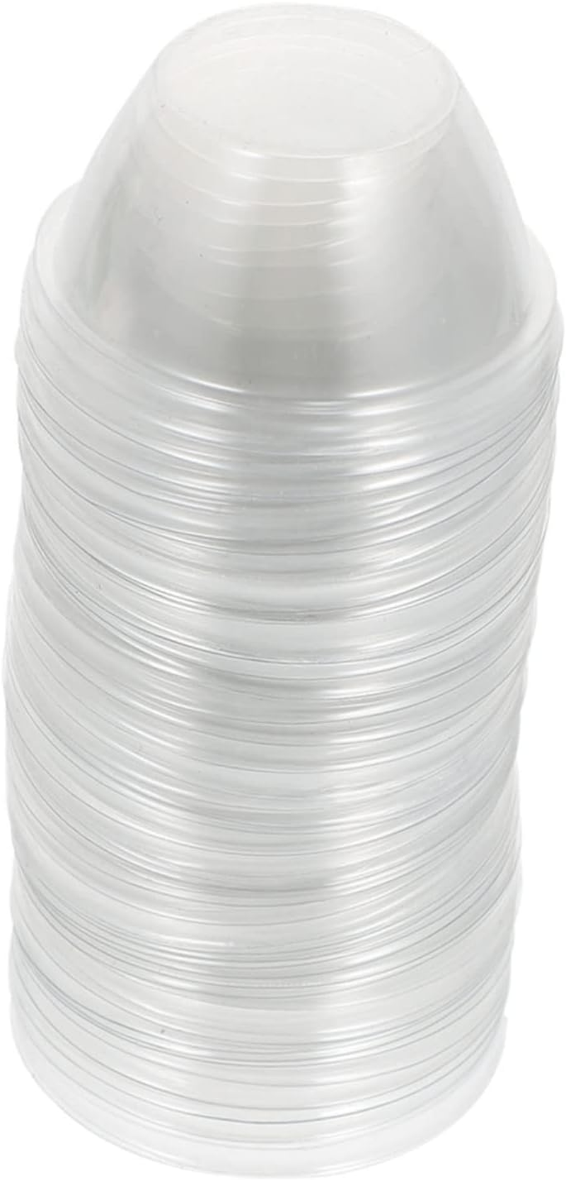 NULYLU Moisture Retaining Plant Covers 50Pcs Clear Covers for Garden Indoor Plants Hydroponics Practical Planting Supplies