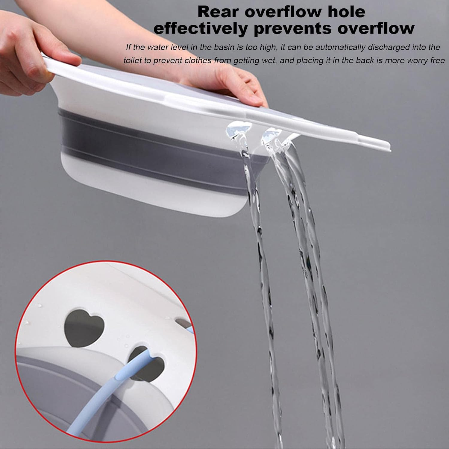 Sitz Bath for Postpartum Care - Sitz Bath Toilet Kit for Hemorrhoid Relief - Soothing Healing Sit Bath with Flusher, for Pregnant Women Pochy image number 3