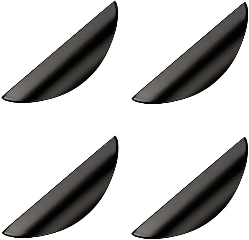 Primst Modern Light Brushed Cabinet Pulls, Furniture Hardware Collection, Cabinet Handles, Drawer Pulls, Door Pulls, Kitchen Cupboard Handle, Pack of 4 (Black,L-4Pcs) image number 2