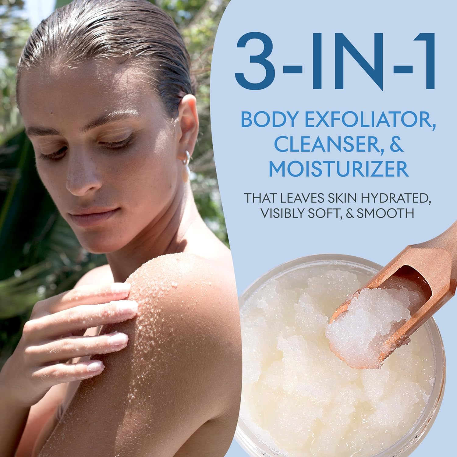 SEACRET Body Scrub - Salt & Oil Body Exfoliator with Dead Sea Minerals and Essential Oils, Scented 14.1 FL.OZ. image number 2