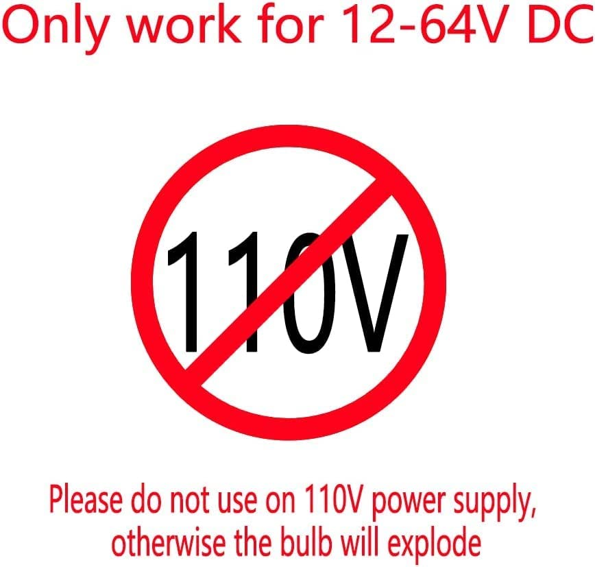 12V Low Voltage LED Light Bulbs - Warm White 7W(Only for 12-36V), Pack of 6 image number 5