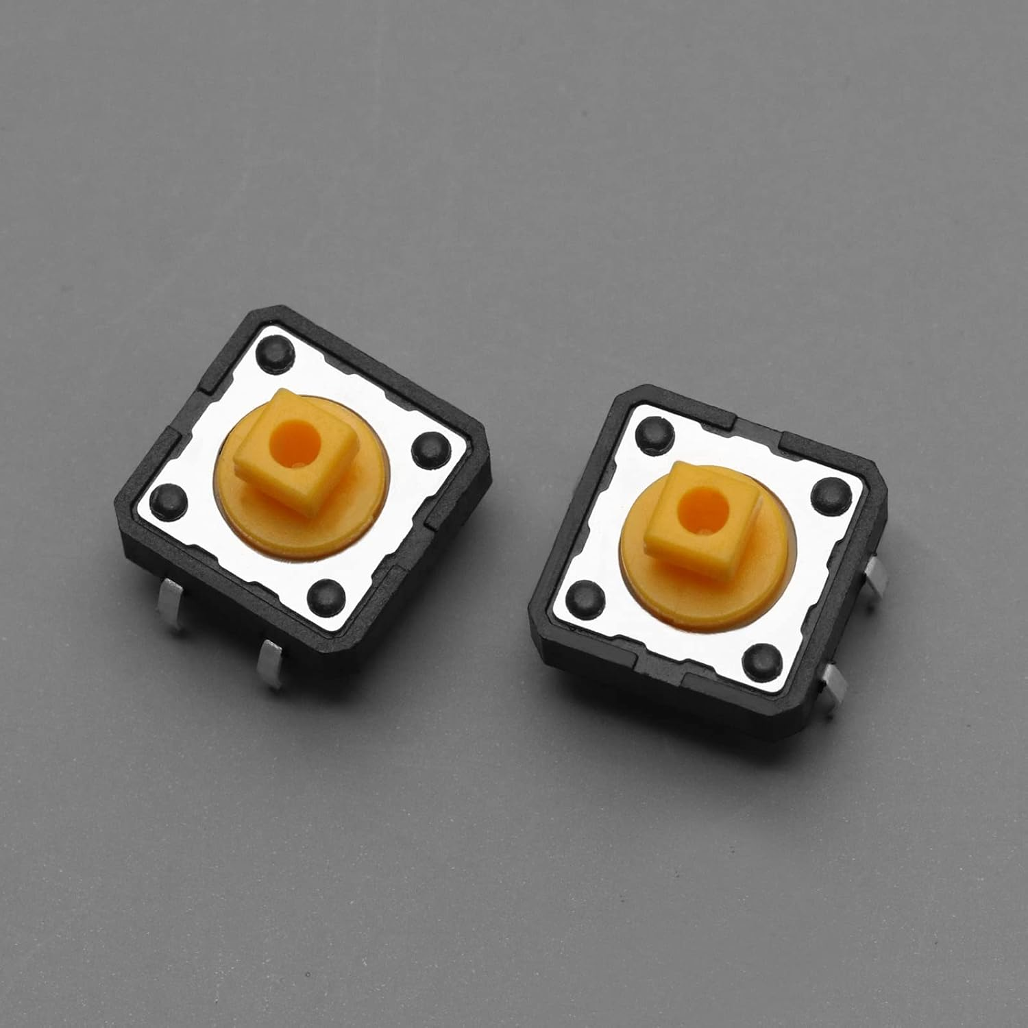 SING F LTD 260PCS Micro Momentary Tact Switch Tactile Push Button Switch Assortment Kit 26 Values 4 Pin/3 Pin/2 Pin for Television Audio Equipment Video Recorders QC-26V image number 4