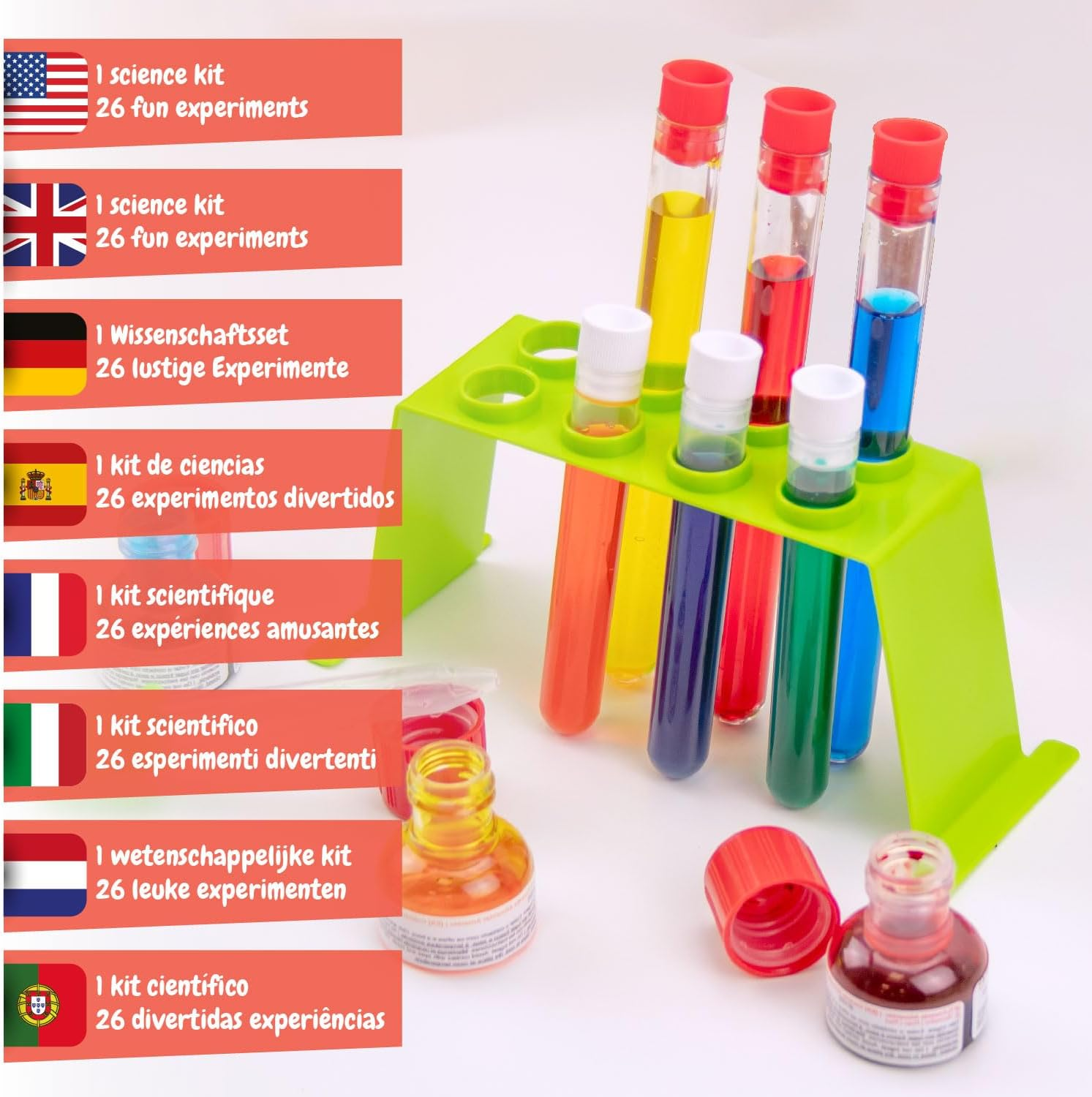 Science4You - My First Science Laboratory - Scientific Toy with 26 Experiments for Children from 4 Years - Experiment Box, Chemistry Lab and Educational Toy for Children from 4 Years image number 6