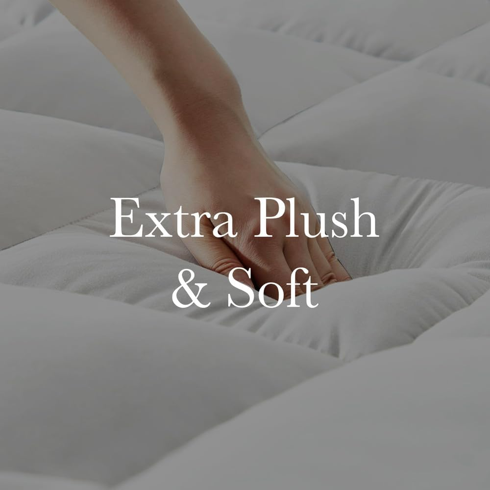 Royal Comfort Quilt Duvet Blanket Bamboo Blend 350GSM All Seasons Breathable (White, Queen) image number 1