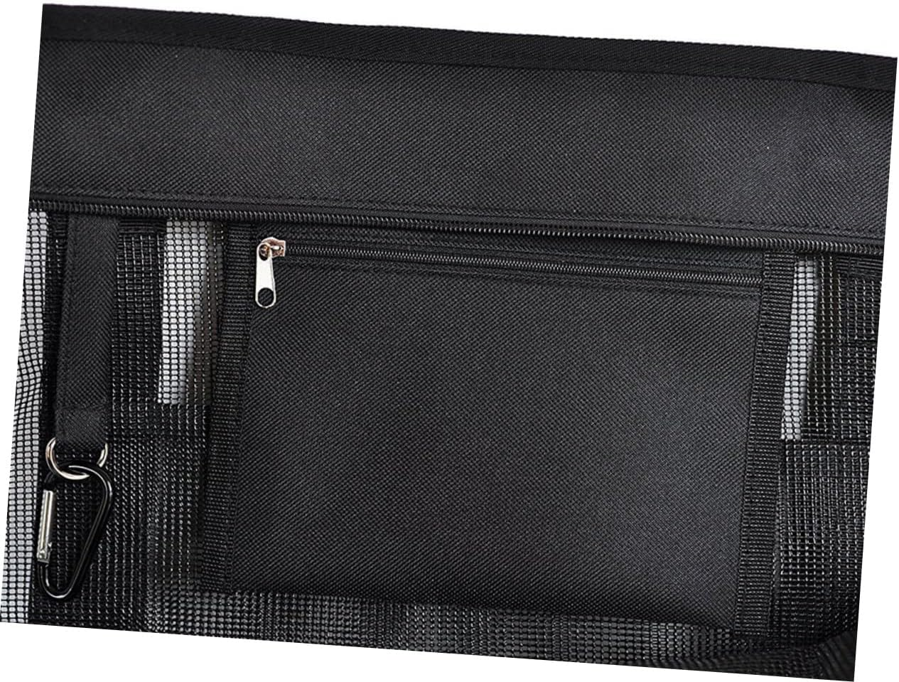 BESPORTBLE Mesh Bag for Travel Beach Toiletry Bag Handles Large Storage Pouch for Toys Laundry and Beach Gear image number 5