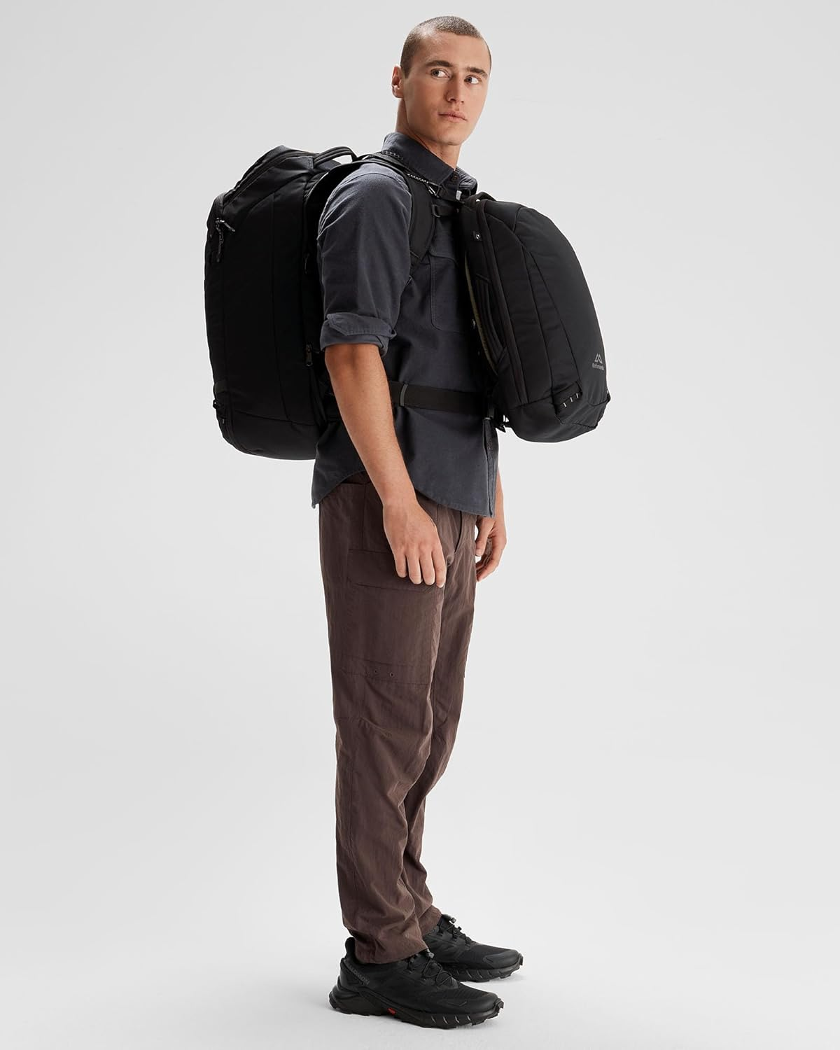 Kathmandu Litehaul plus 1 V3-12L Unisex Black Stingray 12LTR image number 5