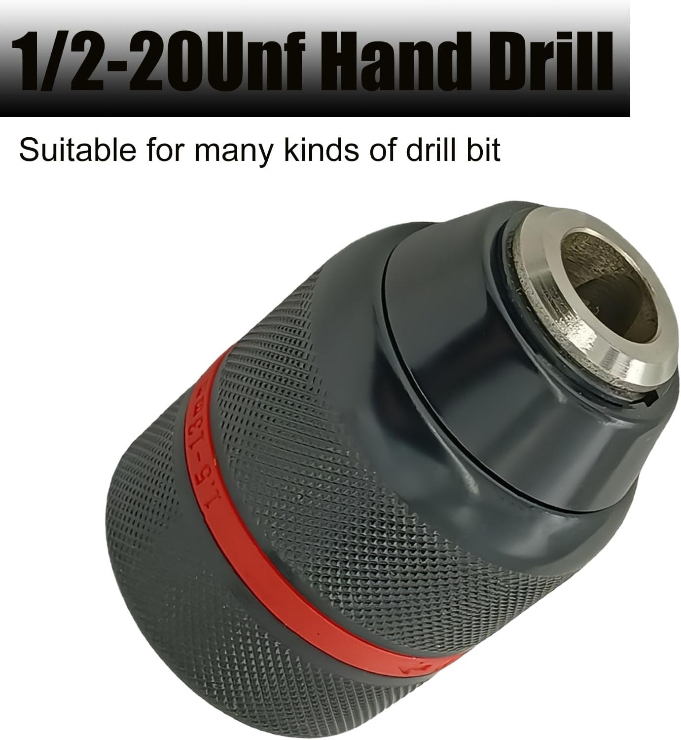 2-13MM Keyless Type Drill Chuck,1/2-20Unf Hand Drill Chuck Conversion Tool, Replace for Makita Bosch Hitachi Metabo Tool image number 4