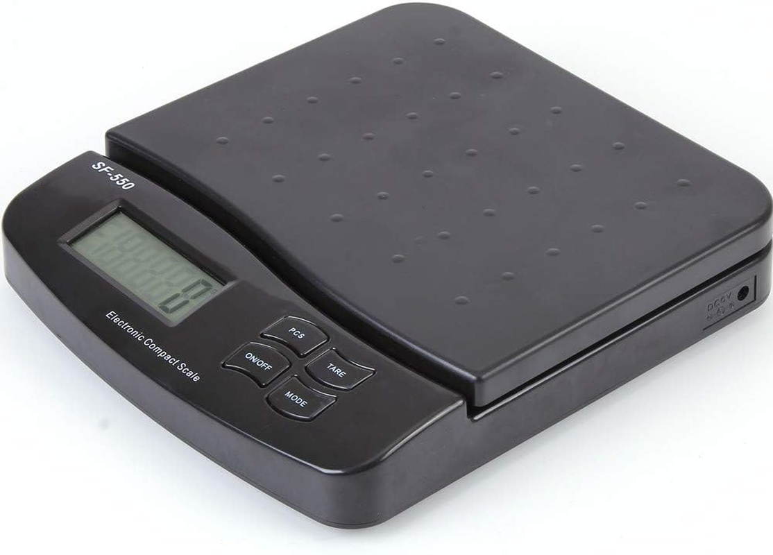 LCD Digital Scale Electronic 25Kg 1G Battery Operated Super Precise Accurate Reliable Coffee Scale Quick Responses for Weighing Spice Gold Medication Cake Home Kitchen Food (Black)